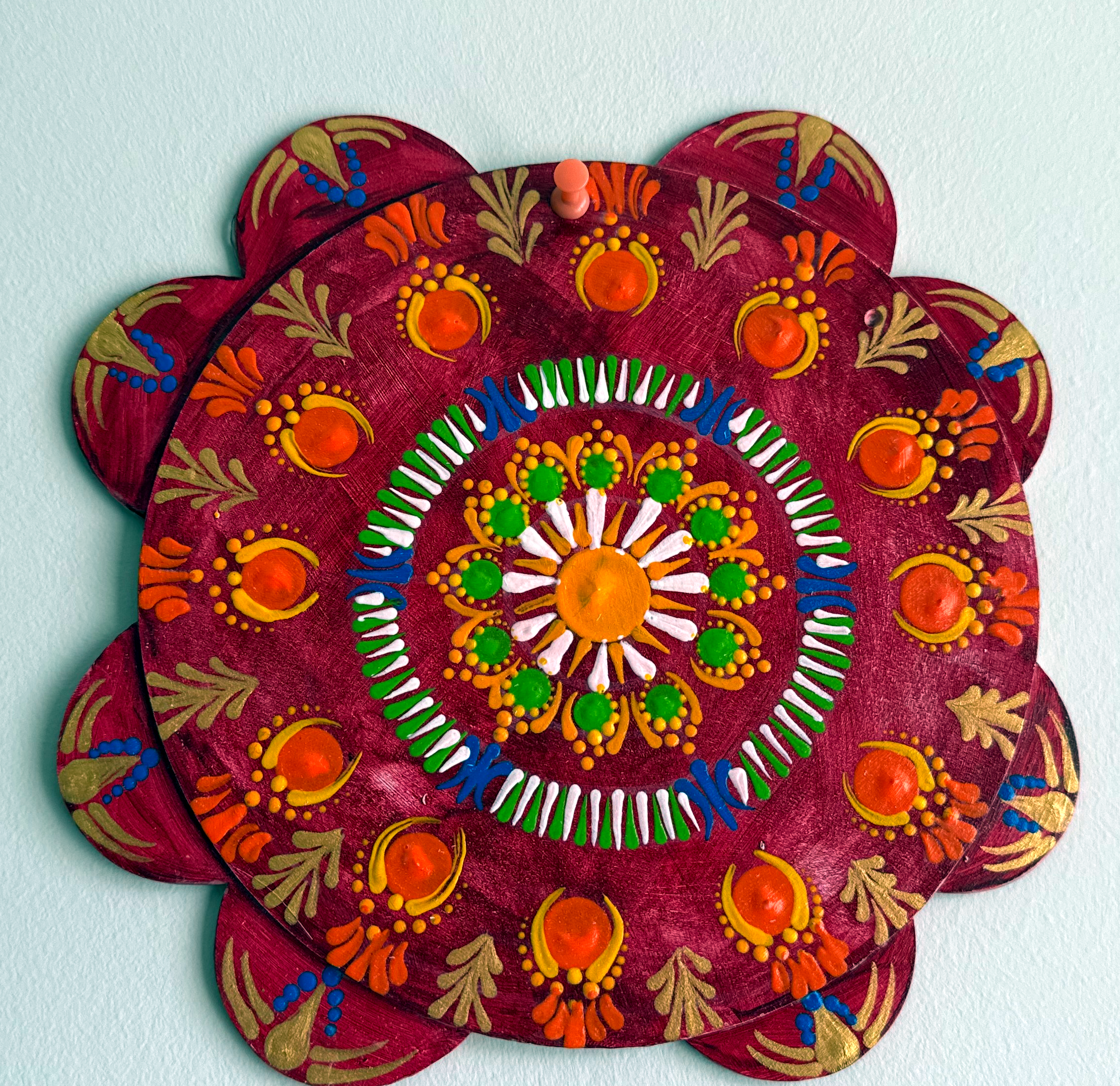 Octagon Shaped Dot Art