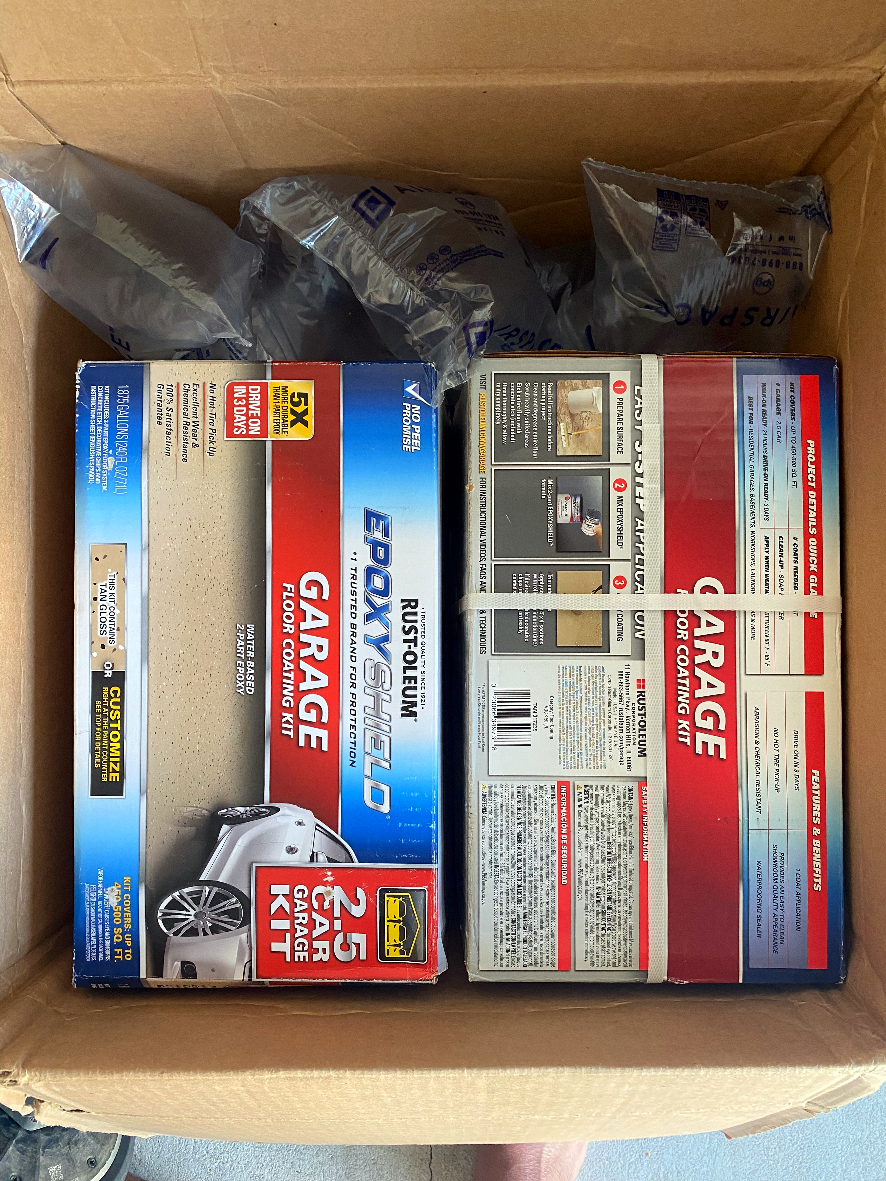 Epoxy flooring kit