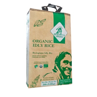 24 Mantra Organic Idli Rice, 20 Lb