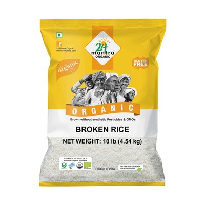 24 Mantra Broken Rice Premium, 10 LB