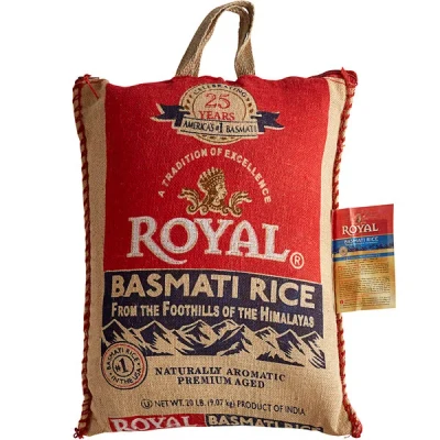 Royal Basmati Rice,  20 LB (Limited Stock)