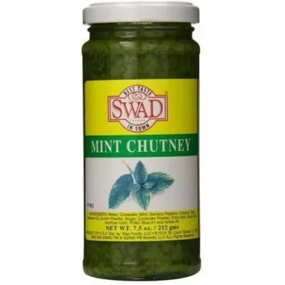 Swad Mint Chutney, 7.5 Oz