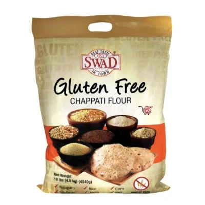 Swad Gluetenfree Chapati Atta, 10 Lb