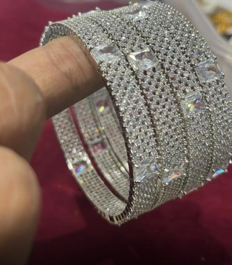 AD Stone Bangles