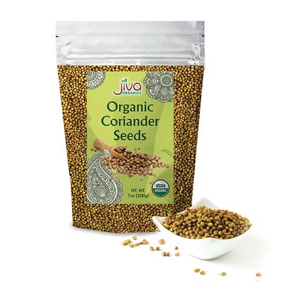 Jiva Organic Coriander Seeds, 200 Grams