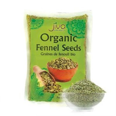Jiva Organic Fennel Seeds, 200 Grams
