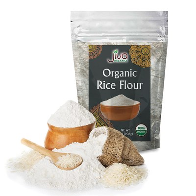 Jiva Organic Rice Flour, 2 LB