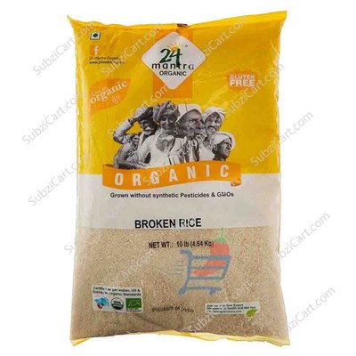 24 Mantra Broken Rice Premium, 10 LB