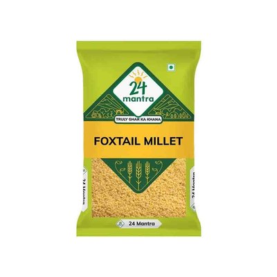 24 Mantra Foxtail Millet, 500 Grams