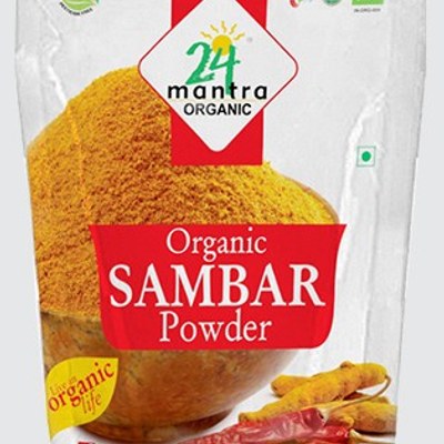 24 Mantra Sambar Powder, 100 Grams