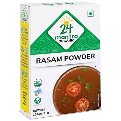 24 Mantra Rasam Powder, 100 Grams