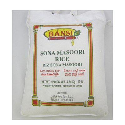 Bansi Sona Masoori Rice, 10 Lb