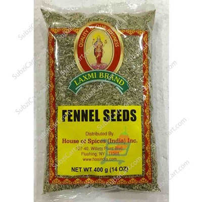 Laxmi Fennel Seeds, 400 Grams