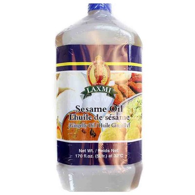 Laxmi Indian Gingelly (Sesame) Oil Everest, 5 Litre