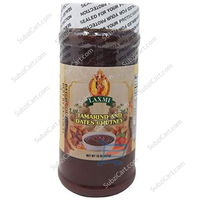 Laxmi Tamarind And Dates Chutney, 16 Oz