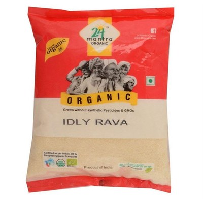 24 Mantra Organic Idly Rava, 4 LB