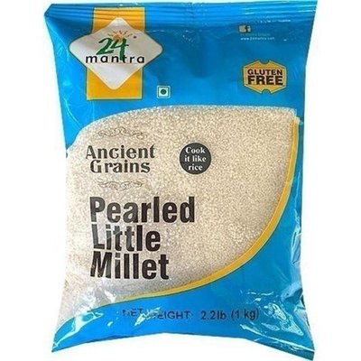 24 Mantra Gluten Free Pearled Little Millet, 2.2 LB