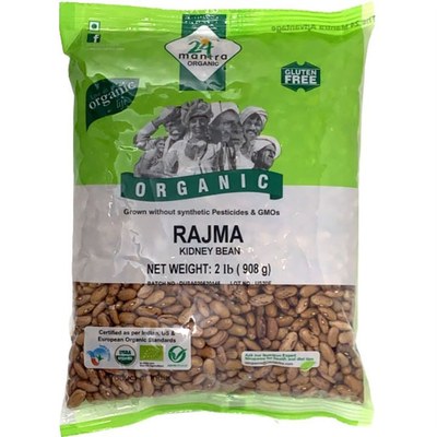 24 Mantra Organic Rajma, 2 LB