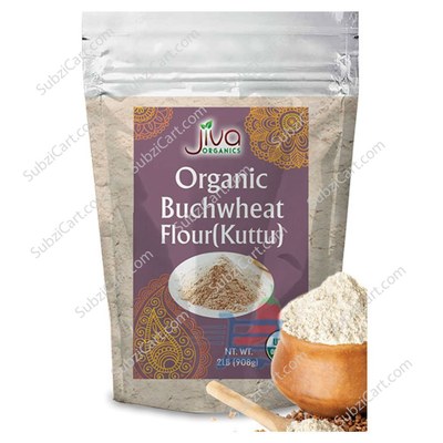 Jiva Organic Buchwheat Flour, 2 Lb