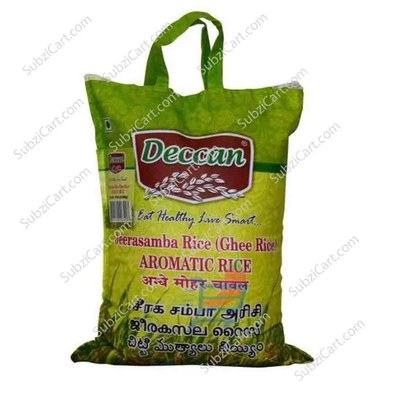 Deccan Jeerasamba Rice (Ghee Rice), 10Lb