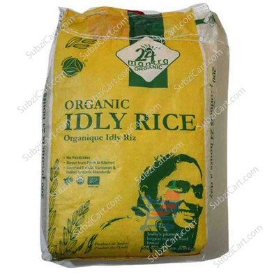 24 Mantra Organic Idli Rice, 20 Lb