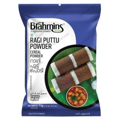 Brahmins Ragi Puttu Powder, 2.2 lb