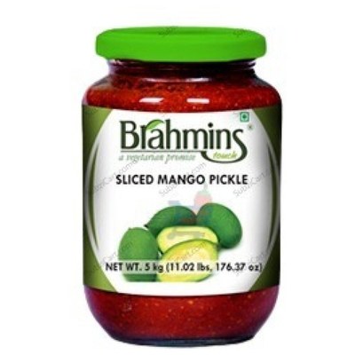 Brahmins Sliced Mango Pickle, 400. Grams