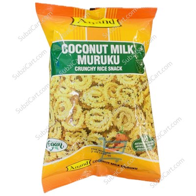 Anand Coconut Milk Muruku, 200 Grams