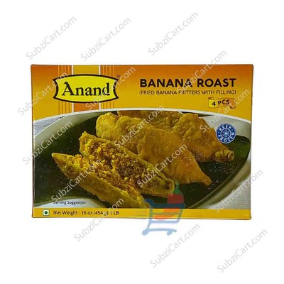 Anand Banana Roast Frozen , 1Lb