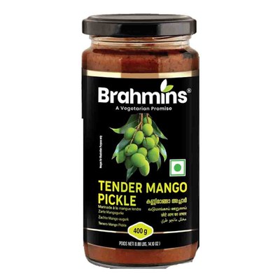 Brahmins Tender Mango Pickle, 400 Grams