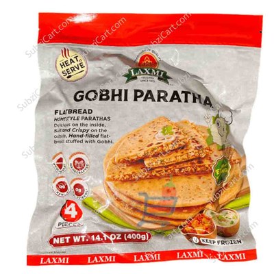 Laxmi Gobhi Paratha Frozen, 400 Grams