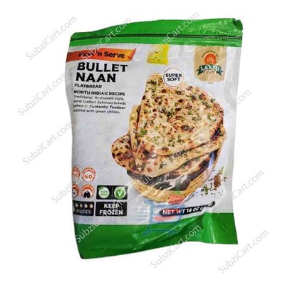 Laxmi Bullet Naan Frozen, 1.2 Kg