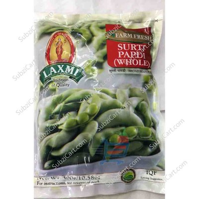 Laxmi Surti Papdi Lilva Frozen, 300 Grams