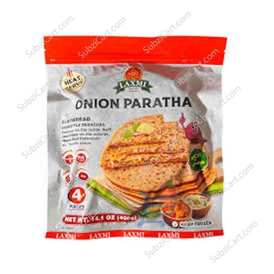 Laxmi Onion Paratha Frozen, 400 Grams