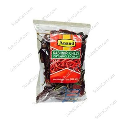 Anand Kashmiri Chilly Dry Whole, 100 Grams