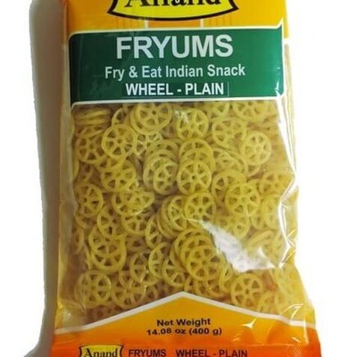 Anand Fryums Wheel Plain, 400 Grams