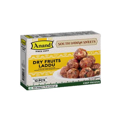 Anand Dry Fruits Laddu Frozen, 454 Grams