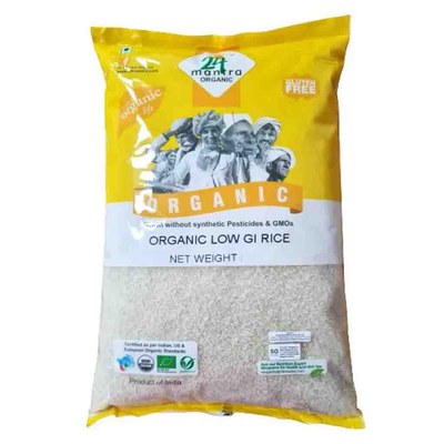 24 Mantra Org Low Gi Rice, 10 Lb