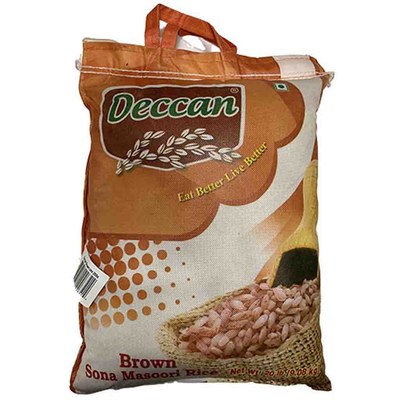 Deccan Brown Sona Masoori, 20 Lb
