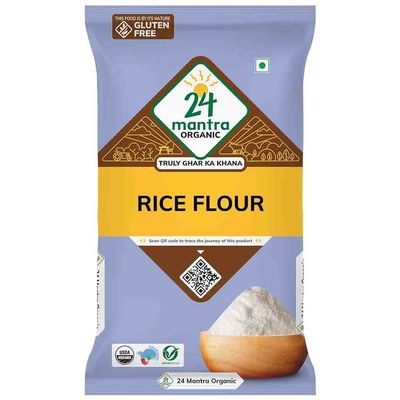 24 Mantra Organic Rice Flour, 2 Lb