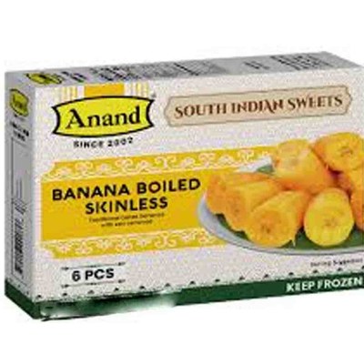 Anand Boiled Banana Skinless Frozen, 1 Lb