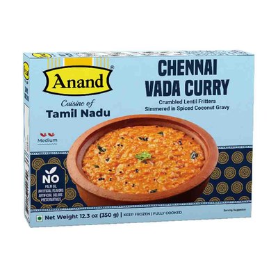 Anand Chennai Vada Curry Frozen, 350 Grams