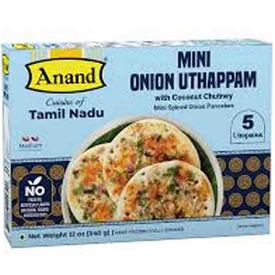 Anand Mini Onion Uthappam, 340 Grams