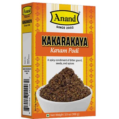 Anand Kakarakaya Karam Podi, 100 Grams