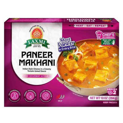 Laxmi Paneer Makhani Frozen, 284 Grams