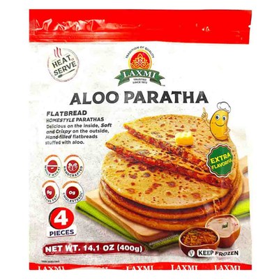 Laxmi Aloo Paratha Frozen, 400 Grams