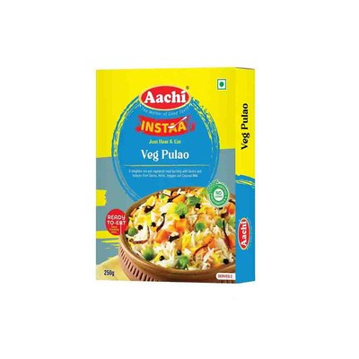 Aachi Veg Pulao (Just Heat & Eat), 250 Grams