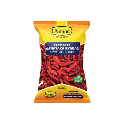 Anand Karnataka Stemless Byadagi Whole, 100 Grams