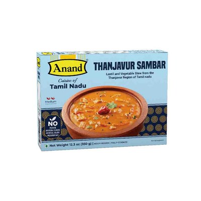 Anand Thanjavur Sambar Frozen, 350 Grams