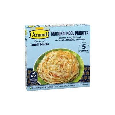 Anand Madhurai Nool Paratha 5 Pc Frozen, 1 Lb